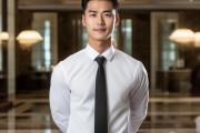 酒店服务生站姿礼仪图片，塑造专业形象的视觉标准