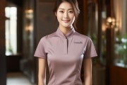 酒店餐饮女服务员短袖工作服，职业风采与实用之选