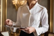 酒店包厢餐饮女服务员工作服，细节里的专业与温度