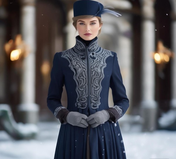 冬寒中的优雅守护，高端酒店餐饮女服务员冬季工作服的细节考量