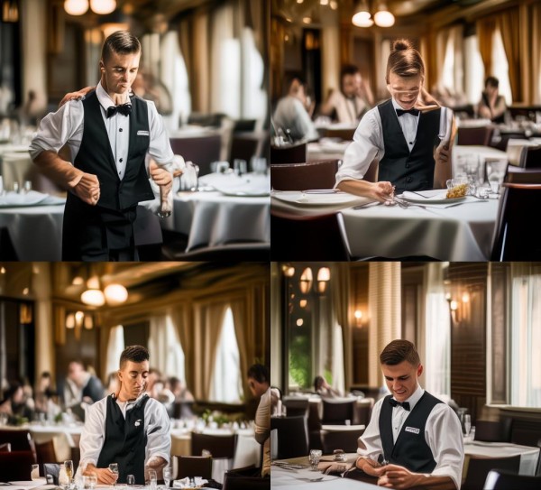 大酒店餐饮服务员,一天工作流程全解析——从清晨的忙碌到深夜的收尾 大酒店餐饮服务员,一天工作流程全解析——从清晨的忙碌到深夜的收尾