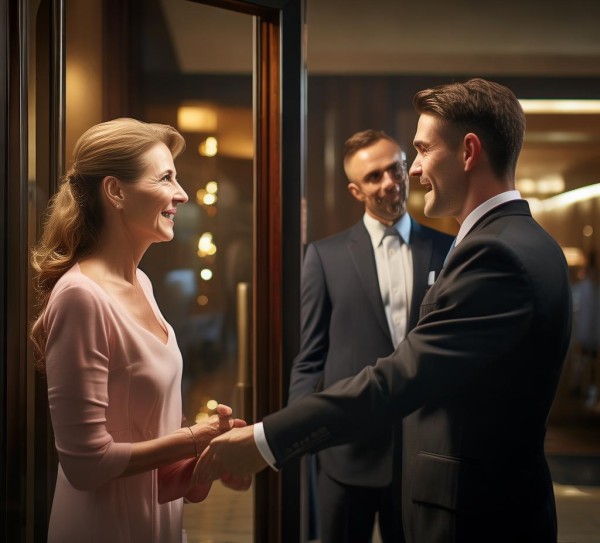 以礼相待，酒店服务礼仪情景剧三人演绎专业与温情