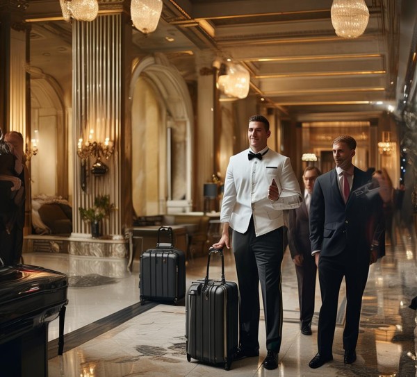 五星级酒店服务礼仪,从迎宾到离店的全流程情景演绎 五星级酒店服务礼仪,从迎宾到离店的全流程情景演绎