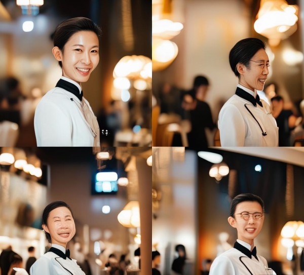 喜之悦餐饮宴会酒店，服务员的微笑与专业，为每一场宴会注入温暖与品质