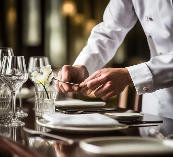 高端酒店服务员餐桌礼仪,于细微处彰显专业与优雅 高端酒店服务员餐桌礼仪,于细微处彰显专业与优雅