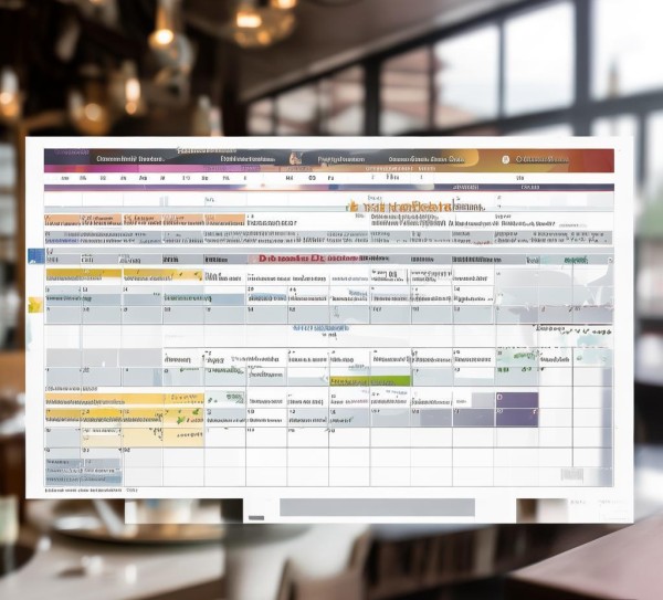 酒店餐饮管理工作时间表，精准规划与高效运营的基石