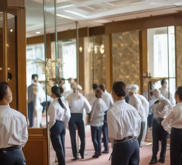 酒店服务员站姿礼仪培训,从标准到习惯,塑造专业服务形象的关键基石 酒店服务员站姿礼仪培训,从标准到习惯,塑造专业服务形象的关键基石