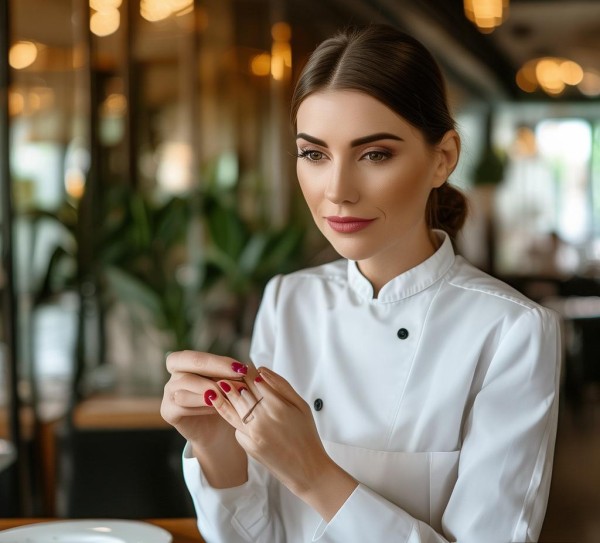 酒店餐饮服务员做美甲，职业规范、卫生风险与顾客信任的平衡