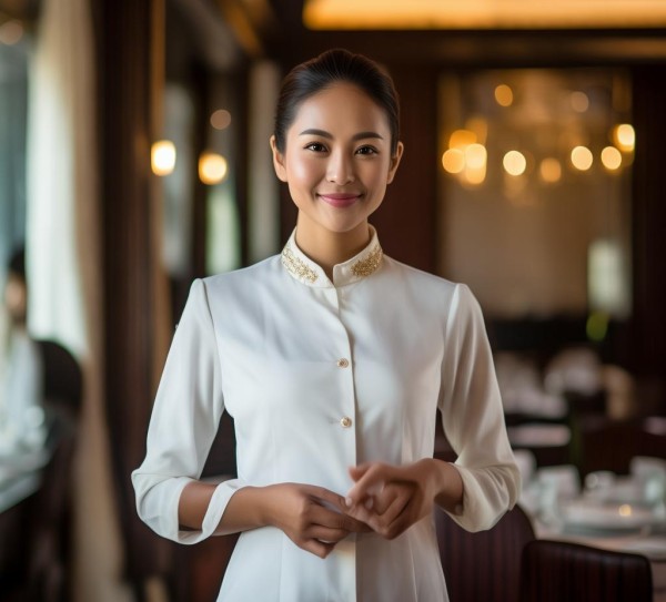 四星级酒店餐饮部服务员,专业与温度的细节雕琢者 四星级酒店餐饮部服务员,专业与温度的细节雕琢者