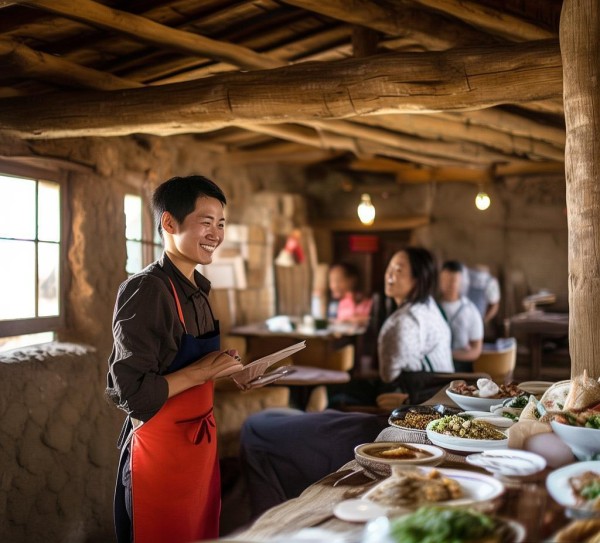 相欢农家酒店预订服务员，舌尖上的乡野风情与暖心服务