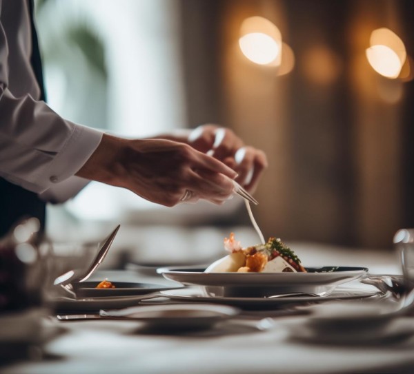 酒店服务员送餐礼仪视频，细节中的温度与专业，传递服务真谛