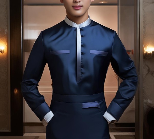 美叙酒店嘉定餐饮部服务员服装，细节彰显专业与品味