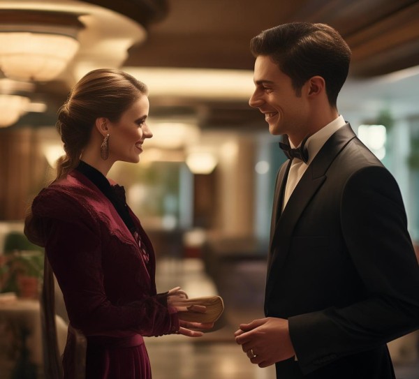 给酒店服务员鞠躬，细节里的尊重与温度