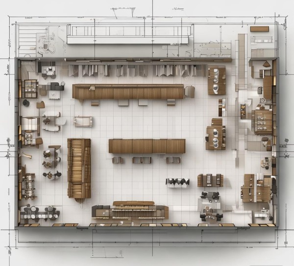 精准布局,高效运营,酒店餐饮管理区域规划图的设计与应用 精准布局,高效运营,酒店餐饮管理区域规划图的设计与应用