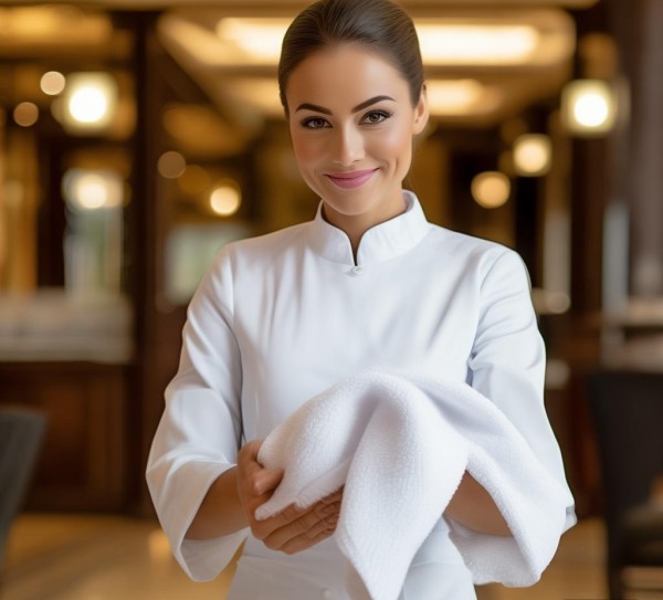酒店服务员擦手礼仪，细节中的专业与温度