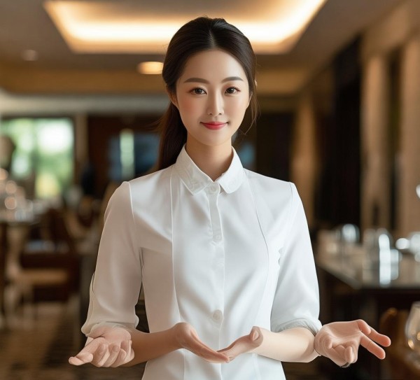 酒店服务员礼仪与手势，细节中的服务艺术
