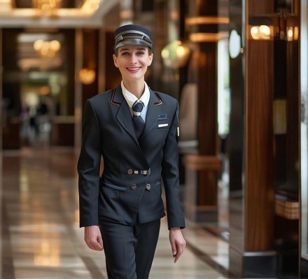 酒店服务行走的礼仪规范，步履间传递专业与温度